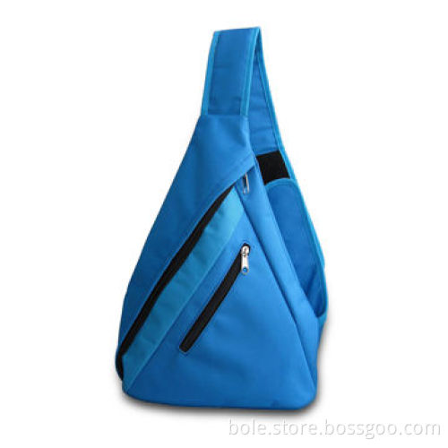 600d Sling Backpacks, With Reflexible Shoulder Strap Connected with Velcro, OEM/ODM Offered